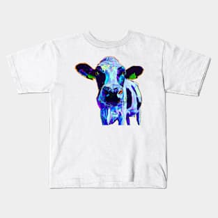 Cow portrait Kids T-Shirt